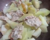 大根と豚肉の炒め煮作り方3写真