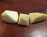 【離乳食・幼児食】レンジでりんご作り方1写真