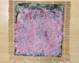 超簡単☆甘〜い♫花柄変わり海苔巻き♪♪♪作り方9写真