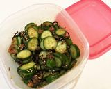 さっぱり☆うま！キュウリの梅肉塩昆布和え作り方3写真
