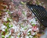 ひき肉入りオムレツ作り方2写真
