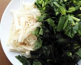 ほうれん草・えのきのごまあえ♪ツルシャキ作り方1写真