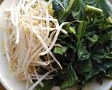 ほうれん草・もやしの酢の物♪レンジで簡単作り方1写真