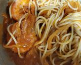 天使のエビで簡単トマトクリームパスタ作り方8写真
