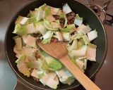 MrsWongちの娃娃菜そぼろあんかけ作り方4写真
