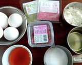 桜のシフォンケーキ♪作り方1写真