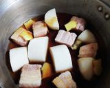 無水鍋で豚の角煮作り方3写真