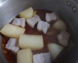 無水鍋で豚の角煮作り方4写真