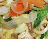 関西風 焼きうどん作り方5写真