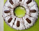 $しっとりチョコスポンジケーキ$作り方11写真
