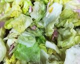 無限！レタスとロースハムの塩レモンサラダ作り方3写真