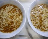簡単！きゃべつラーメン☆生姜焼き乗せ作り方3写真