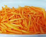レンチン!にんじんの胡麻和え作り方1写真