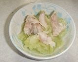 アジ(魚)の開き大根おろし和え作り方10写真