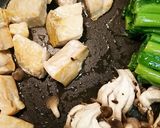 鮭としめじの菜の花パスタ作り方2写真
