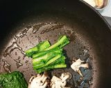 鮭としめじの菜の花パスタ作り方3写真