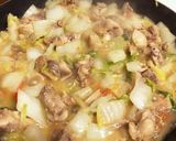 鶏もも肉と白菜の旨煮♪香味ペースト♪作り方2写真