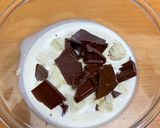簡単生チョコチーズケーキ作り方1写真