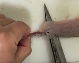 カマスの捌き方からお刺身までの一部始終作り方9写真