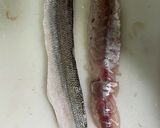 カマスの捌き方からお刺身までの一部始終作り方10写真