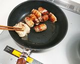 白ネギの甘辛豚バラ巻き作り方6写真