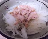 レンジで簡単！ツナ入り大根シリシリ作り方3写真