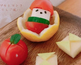 プチトマトをりんご風に簡単おしゃれな前菜作り方19写真