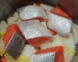 鮭と野菜の重ね煮作り方3写真