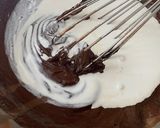 混ぜるだけな濃厚チョコレートチーズケーキ作り方4写真