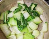 適当 豚コマ丼 ソース味作り方3写真