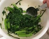春菊のナムル作り方5写真