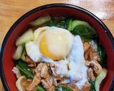 適当 豚コマ丼 ソース味作り方7写真