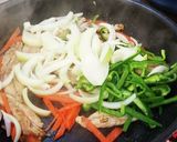 鶏せせりのカレー炒め。作り方3写真