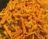 簡単10分で作れる常備菜かぼちゃきんぴら作り方1写真