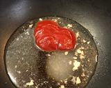 サバ缶のケチャップ煮丼作り方4写真