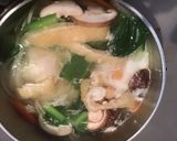 息子の為の湯盛りうどん作り方4写真