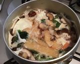 息子の為の湯盛りうどん作り方5写真