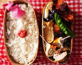 お弁当★常備菜レンジで茄子とキノコマリネ作り方3写真