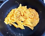 甘くないスクランブルエッグ（牛乳未使用）作り方5写真
