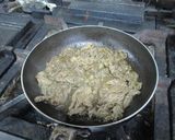 芹たっぷりの肉うどん作り方2写真