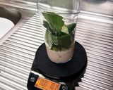小松菜とバナナの野菜ジュース作り方2写真