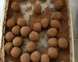 トリュフ風スポンジココア作り方4写真