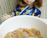 リカちゃん♡ほたてのひも涙あえ☂(山葵)作り方1写真