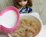 リカちゃん♡ほたてのひも涙あえ☂(山葵)作り方2写真