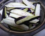 なすと豚しゃぶの中華風あえ作り方1写真