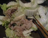 ❤白菜と豚の味噌バター炒め❤作り方2写真