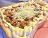 超ボリューミー！納豆トースト　タロの弁当作り方4写真