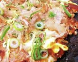 キャベツと豚バラでお好み焼き風作り方13写真