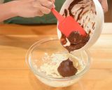 バレンタイン。お豆腐生チョコトリュフ作り方3写真