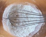 レンジで♪グルテンフリーカスタード作り方1写真